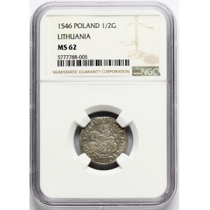 Lithuania Polgrosz 1546 Vilnius NGC MS 62