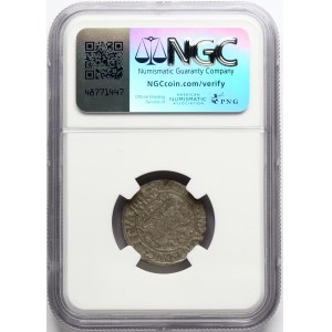 Lituania Grosz 1547 Vilnius (R1) NGC VF DETTAGLI