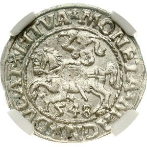 Lithuania Polgrosz 1548 Vilnius NGC MS 63