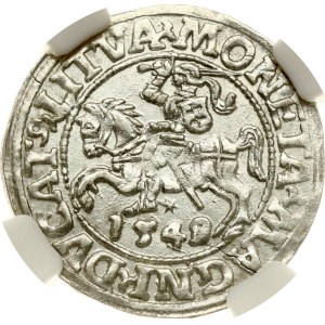 Lituania Polgrosz 1549/8 Vilnius NGC MS 62