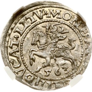 Lituania Polgrosz 1563 Vilnius NGC MS 64