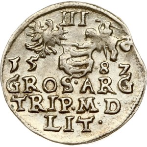 Lithuania Trojak 1582 Vilnius (R)