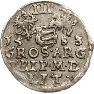 Lithuania Trojak 1583 Vilnius