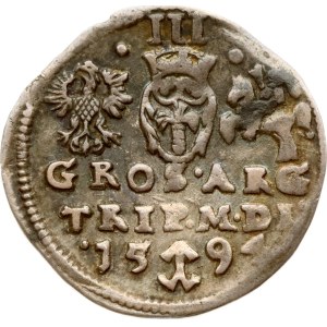 Lithuania Trojak 1594 Vilnius (R)