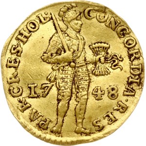 Netherlands Holland Ducat 1748