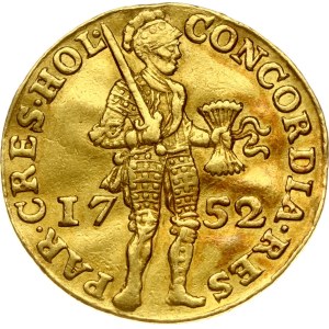 Netherlands Holland Ducat 1752