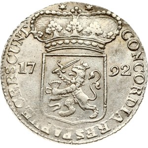 Nizozemsko, Zeeland, stříbrný dukát, 1792