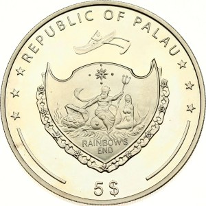 Palau – 5 dolarów – Mistrzostwa Świata w Piłce Nożnej 2012 w Brazylii