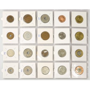 Palestine 1 Mils - 2 Dinars 1927-2010 Lot of 20 coins