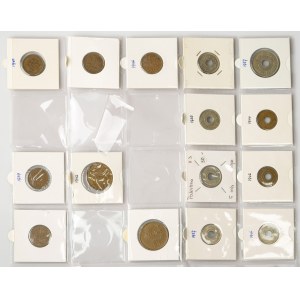 Palestine 1 - 10 Mils 1927-1946 Lot of 15 coins