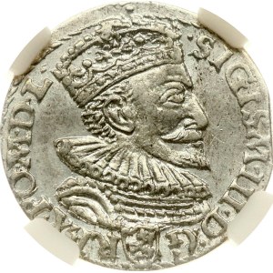 Poland Trojak 1593 Malbork NGC MS 61