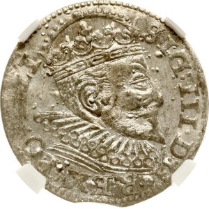 Poland Trojak 1594 Riga NGC MS 63