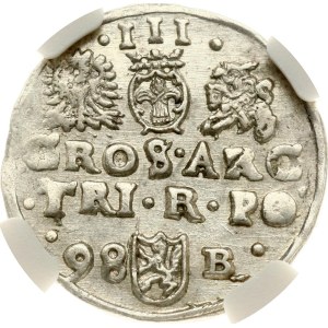 Poland Trojak 1598 Bydgoszcz NGC MS 62
