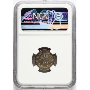 Polsko 1 zlotý 1835 Svobodné město Krakov (R2) NGC AU PODROBNOSTI