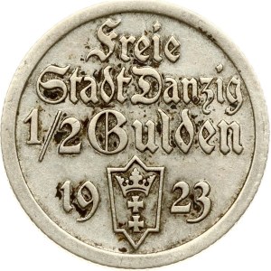 Poland Danzig 1/2 Gulden 1923