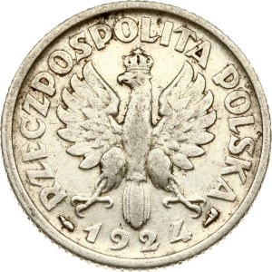 Polska 1 złoty 1924 Paryż