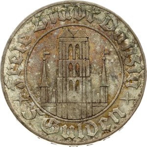Poland Danzig 5 Gulden 1932 Marienkirche
