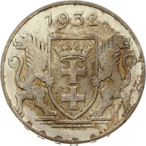Poland Danzig 5 Gulden 1932 Marienkirche