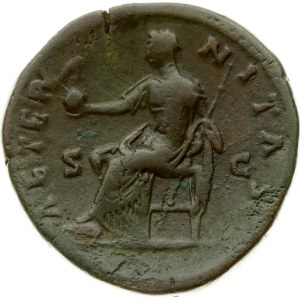 Roman Empire Sestertius ND (141)