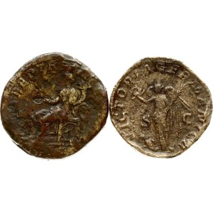 Roman Empire Sestertius NDLot of 2 coins