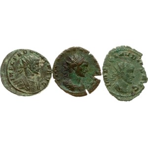 Empire romain – Antoninianus – ND – Lot de 3 pièces