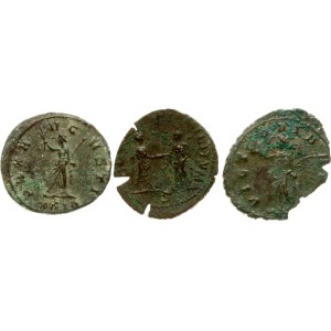 Empire romain – Antoninianus – ND – Lot de 3 pièces