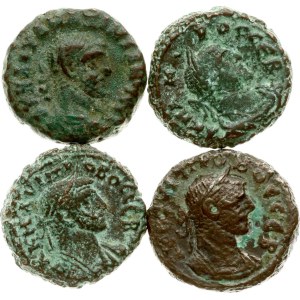 Roman Empire Egypt Tetradrachm ND Lot of 4 coins