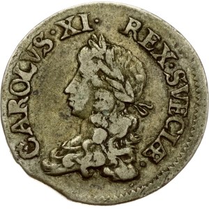 Švédsko, 2 marky, 1670