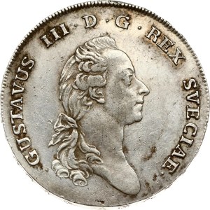 Švédsko 1 riksdaler 1775 OL