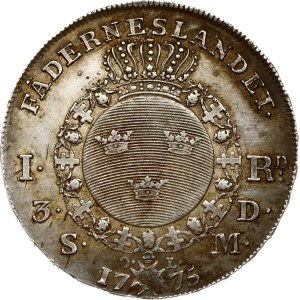 Švédsko 1 riksdaler 1775 OL