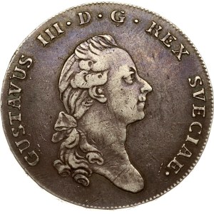 Sweden 1 Riksdaler 1776 OL