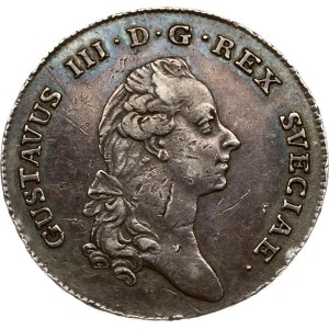 Sweden 1 Riksdaler 1782 OL
