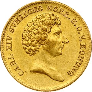 Švédsky dukát z roku 1843 AG