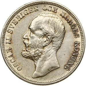Sweden 2 Kronor 1904 EB LA