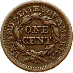 Americký cent z roku 1848