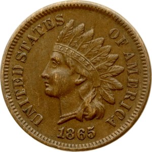 Cent Indian Head degli Stati Uniti, 1865