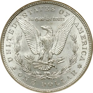 Americký dolar Morgan z roku 1885, NGC MS 64