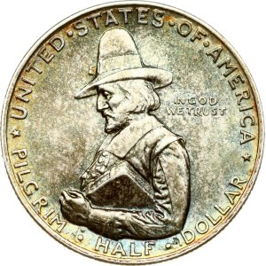 USA, půl dolar, 1920, Třisté výročí přistání poutníků