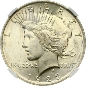 USA Peace Dollar 1923, NGC MS 63