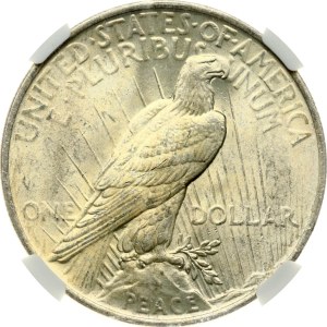 USA Peace Dollar 1923, NGC MS 63