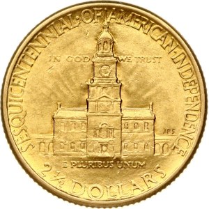 USA 2½ dolaru, 1926, Nezávislost