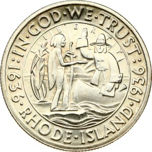 USA 1/2 Dollar 1936 Providence Rhode Island Tercentenary