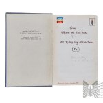 [DEDYKACJA] PSZnZ Książka “Poland's Freedom Of The Sea” (Wolność Polski Na Morzu) Henryk Bagiński, Dedykacja od Oficerów 8 Kompani Warsztatowej - Grudzień 1945 rok - Marynarka Wojenna