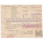Second Polish Republic: Documents on the Soldiers of the Polish Legions—Lublin, Puławy—Beliniacy, 1st Uhlan Regiment of the Legions, Lublin—Tadeusz Stanisław Tomaszewski “Bończa,” Chełmno