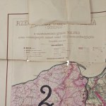 Second Polish Republic: Map of the Republic of Poland Showing the Boundaries of DOK and PKU, Military Geographic Institute, 1925 — Corps District Commands, County Recruitment Commands
