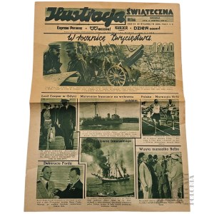 Polska/IIRP: Ilustracja Świąteczna, Dodatek do: Express Poranny, 14 sierpnia 1938/ Wojna Polsko-Bolszewicka/Bitwa Warszawska/Rocznica