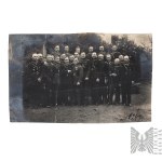 Second Polish Republic: Group Photograph of Polish Army Officers - Cross of Valor