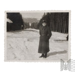 PRL/LWP Fotografia Oficera LWP 1947 Zakopane