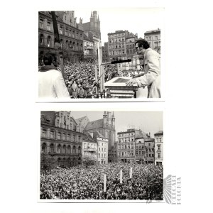 PRL Zdjęcia “Święto Konstytucji w Toruniu 1 maja 1981” Foto Marek Czarnecki 19szt