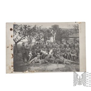 IWŚ/Austro-Węgry Fotografia Grupowa Żołnierzy Armii Austro-Węgierskiej